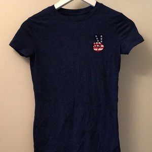 Blue Aeropostale crew neck tee